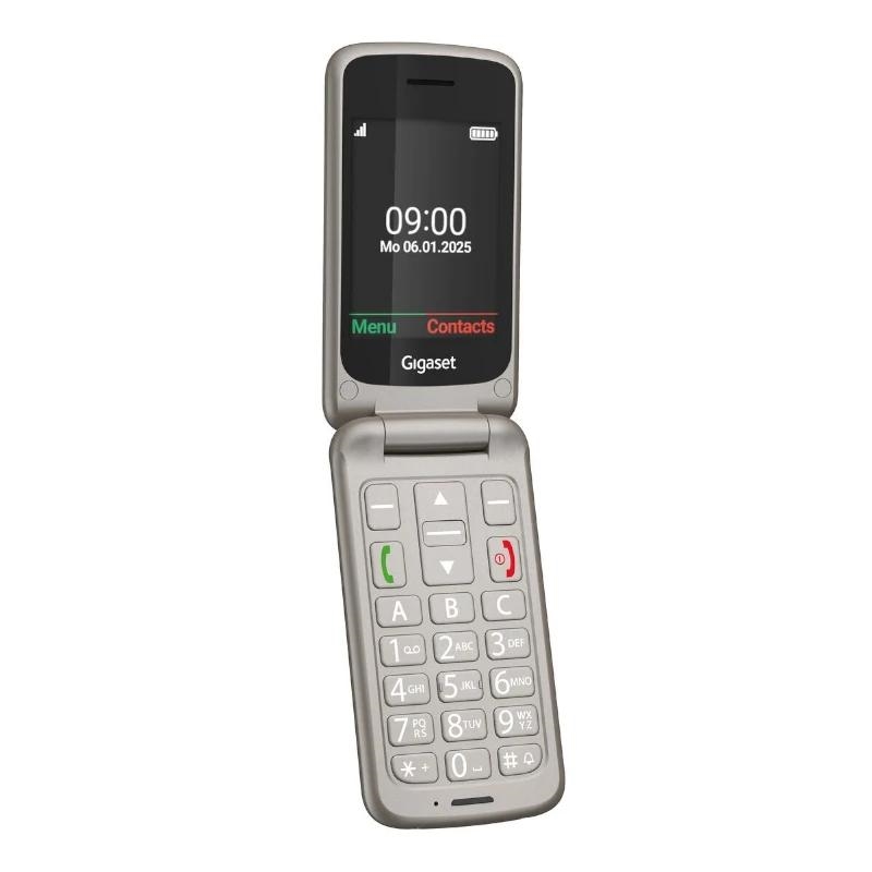 Gigaset Móvil Senior GL595 2.8" SIM Grey Titanium