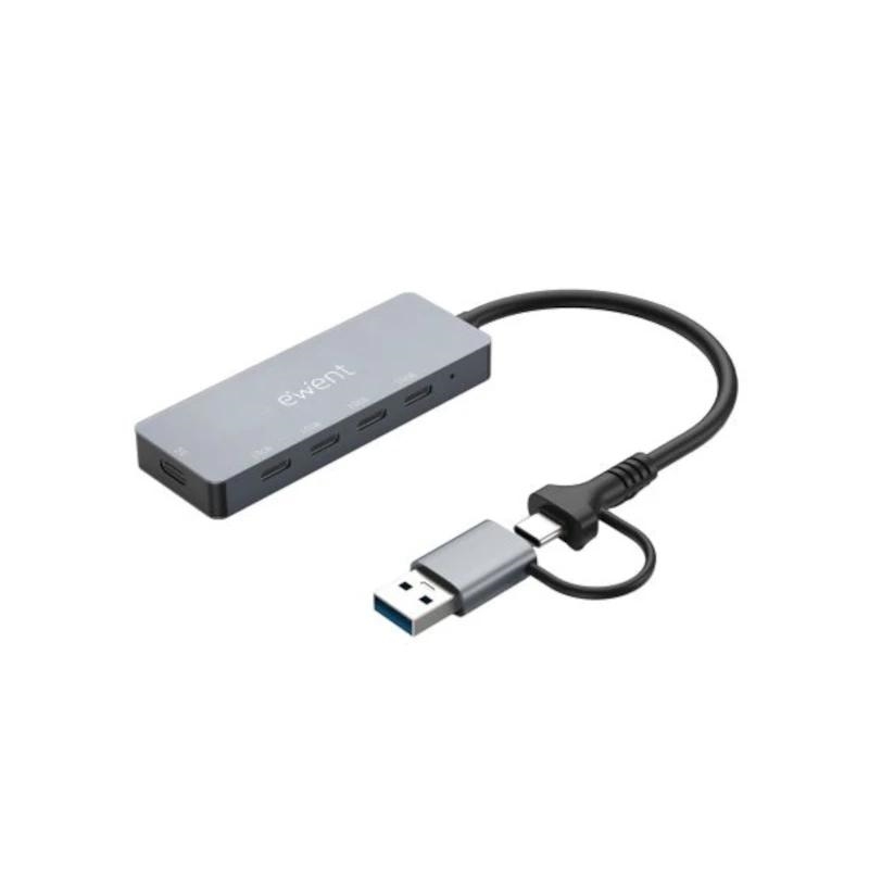 EWENT Hub Tipo C 3.2 Gen2 4 en 1