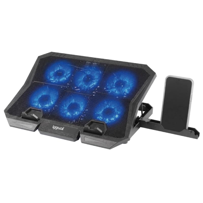 iggual Refrigerador portátil 6 ventiladores RP6V17