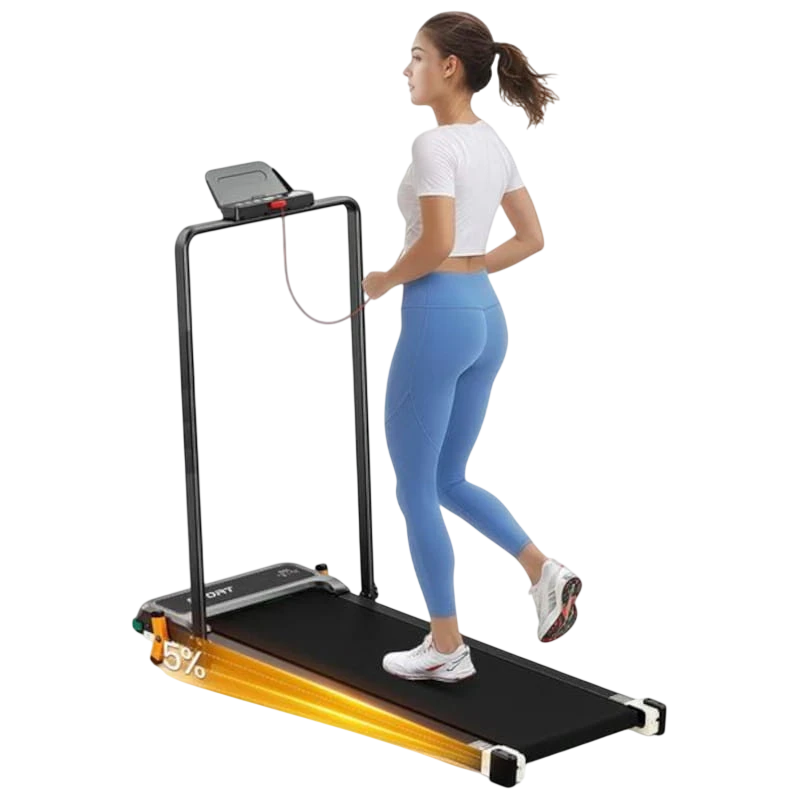 Cinta de Correr Plegable Akluer 520A-B Dual Side con Masajeador Shiatsu 2.5HP con Control Remoto, 1-10 km/h
