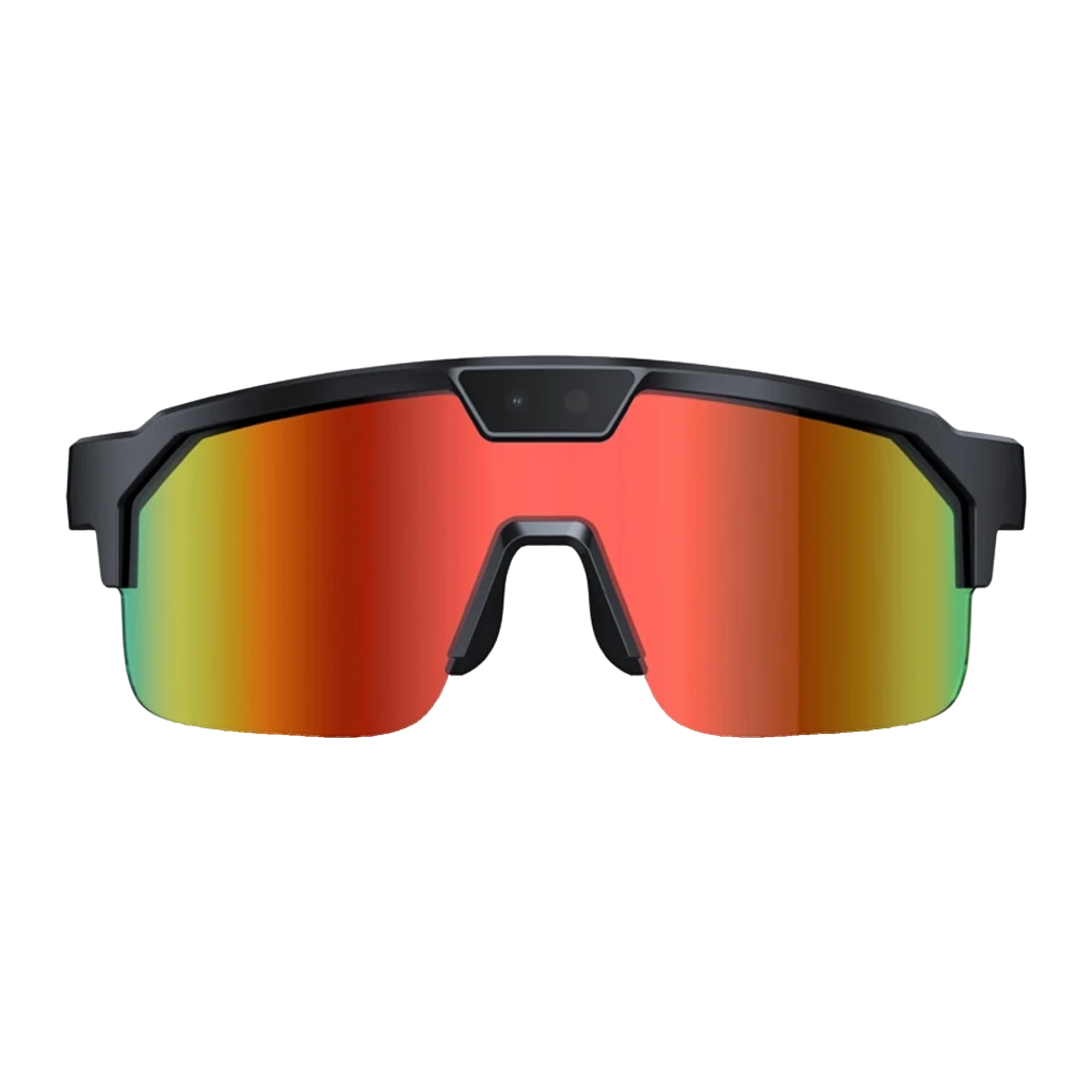 Zeblaze Q01 AI Sports Sunglasses Naranja 8MP Sony IMX219