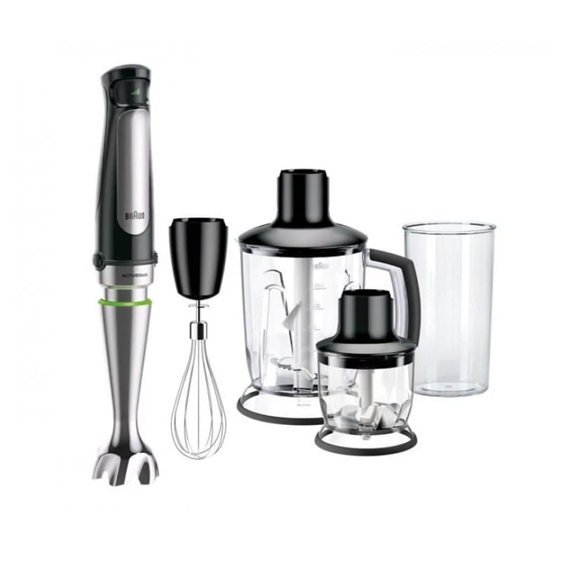 Braun MultiQuick 7 MQ 7045X 1000 W 1,2 L Negro, Acero inoxidable - Batidora de mano