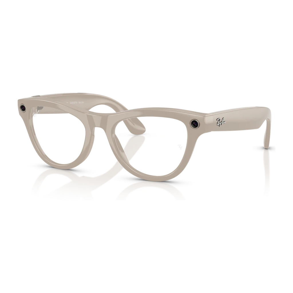 Ray-Ban Meta Skyler Gen 1 Gris Tiza Brillante 12MP