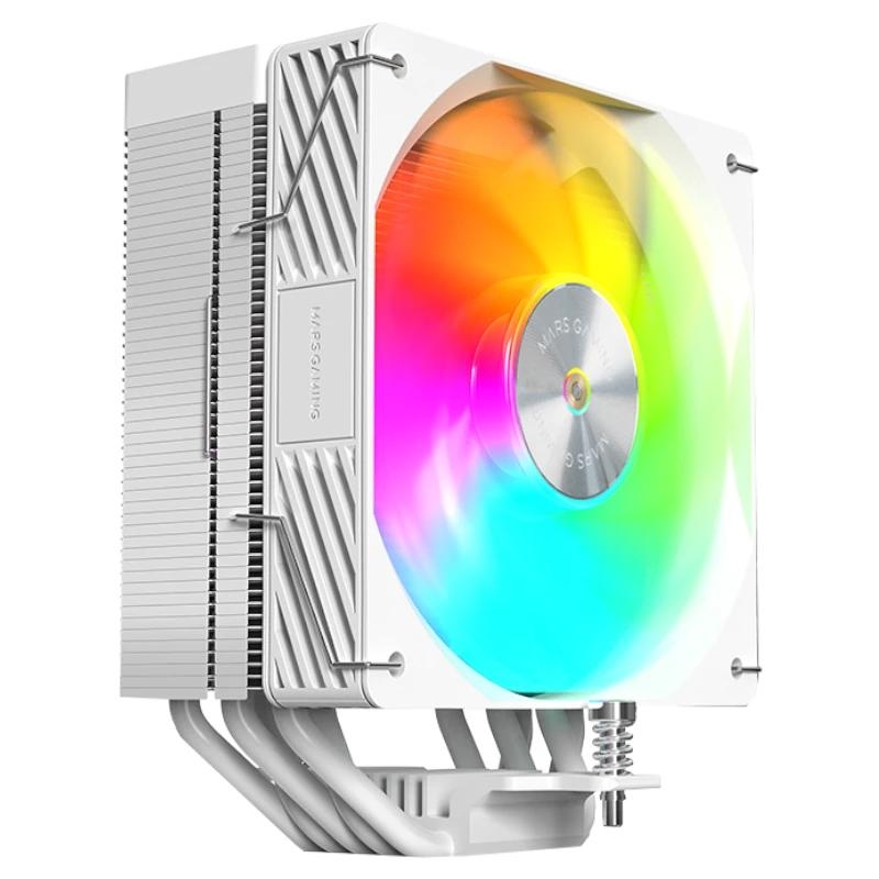 MARS GAMING  Ventilador CPU 280W TDP Blanco
